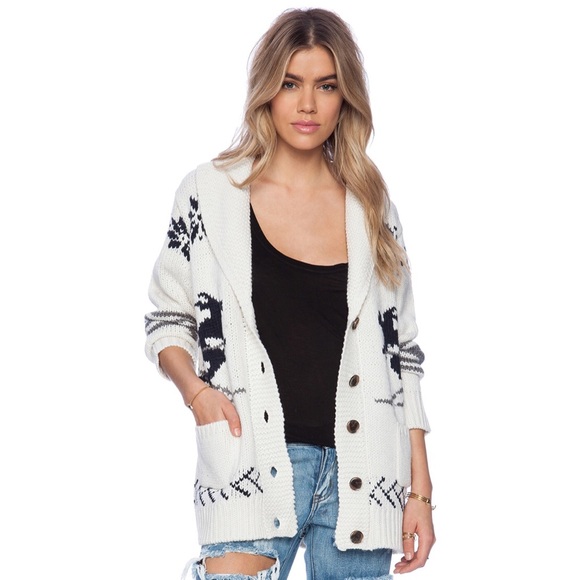 525 America Sweaters - 525 America Skiers BF Cardigan - Size XS